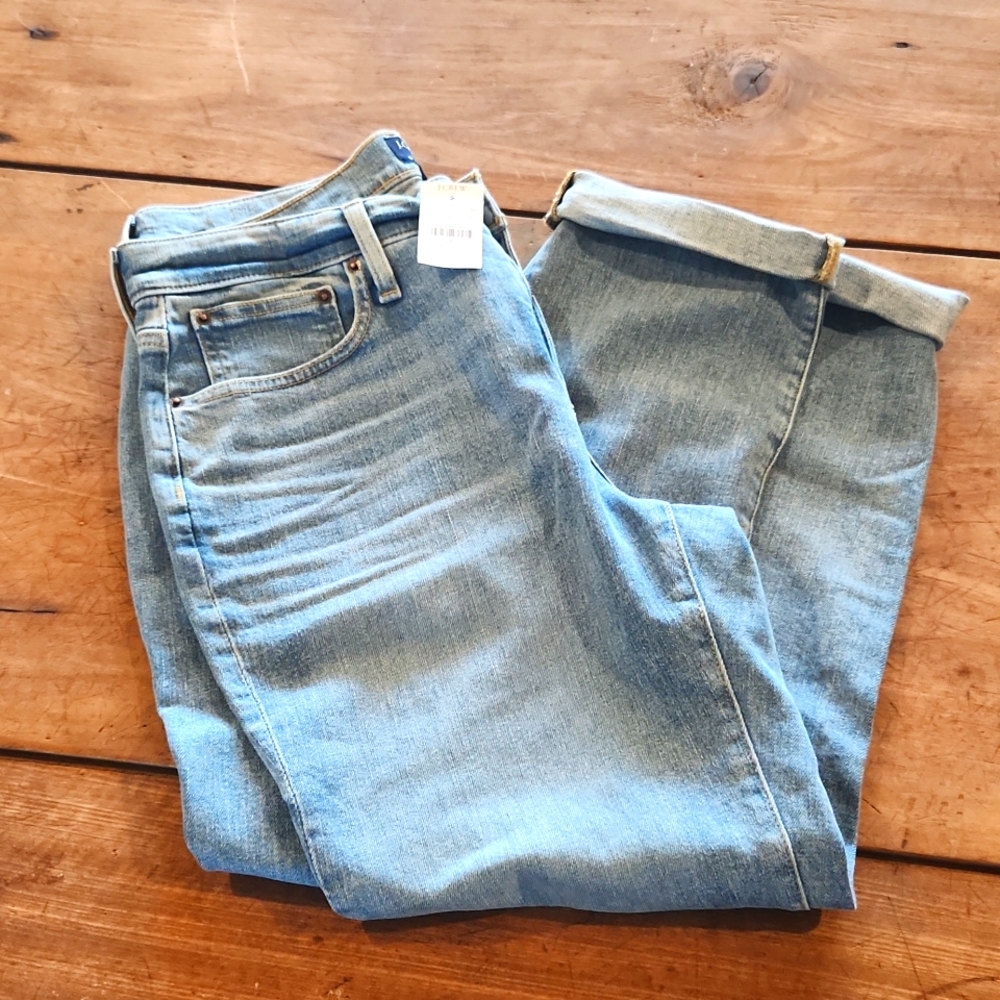 NWT J. Crew Factory Slim Boyfriend Jean